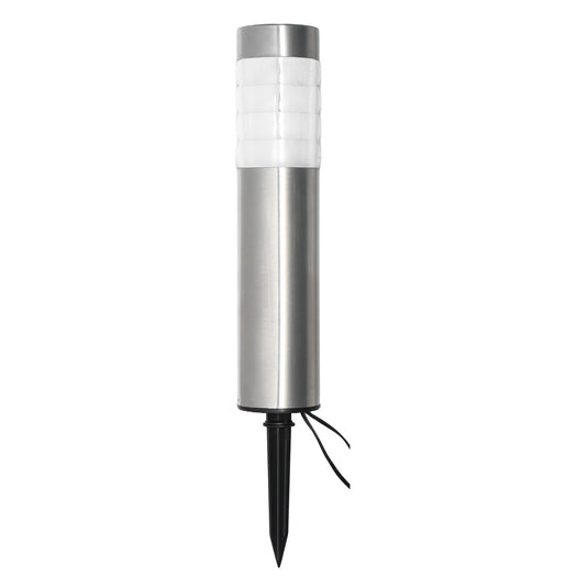 Set of 4 Connectable Midi Prism Stainless Steel Bollard