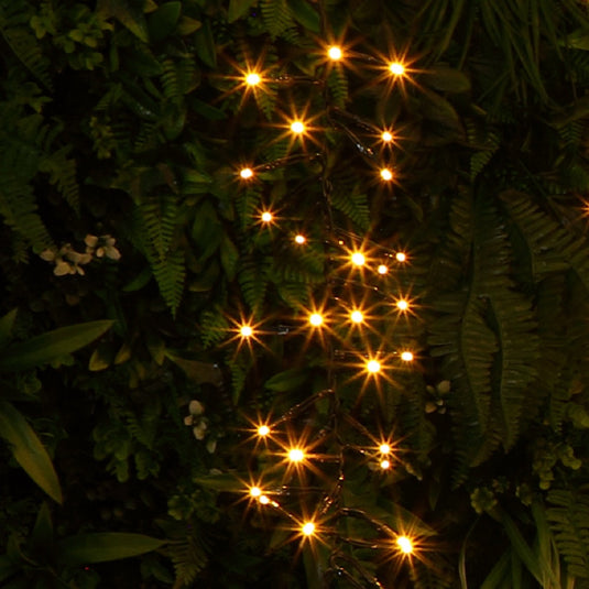 576 Warm White Snowing Cascades with a 1m Drop