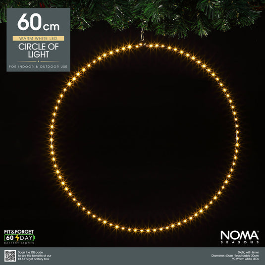 60cm Warm White Circle of Light