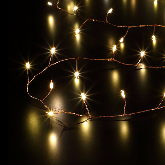 360 Warm White Micro Décor Tree Lights with Copper Wire