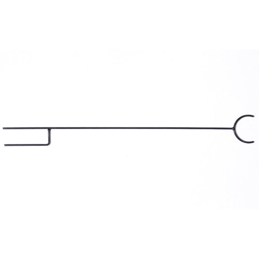 45cm Black Metal String Light Poles - Set of 12