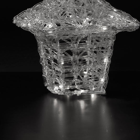 35cm Spun Acrylic Dickensian Hanging Lantern