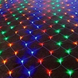 240 Fit & Forget Multicolour Multifunction Net Lights