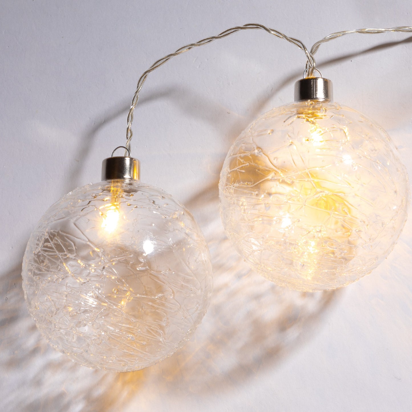 Noma Glass Ball Light Chain With 5 Led's (Pack Of 1)