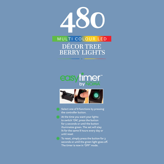 480 Multicolour Décor Berry Light