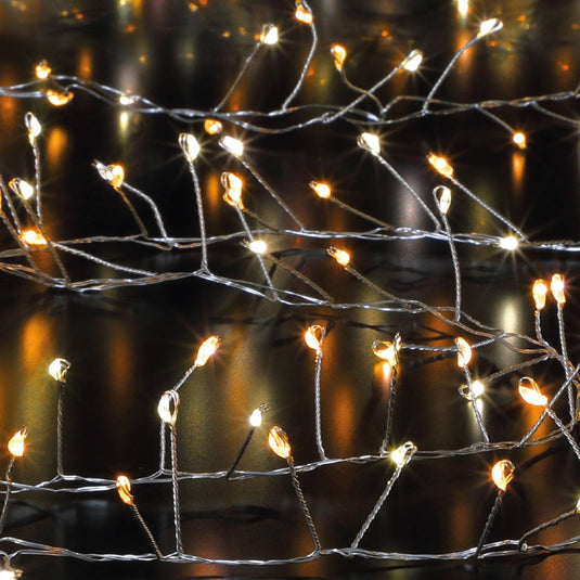 1000 Micro Random Twinkling Garland with Silver Wire