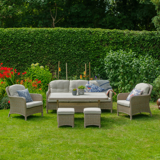 LG Outdoor Bergen Lounge Dining Set