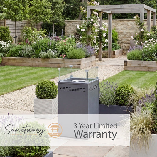 Sanctuary Gas Firepit Heater