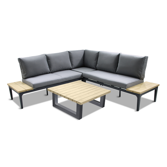 Stockholm Open-sided Modular Lounge Set with Low Coffee Table