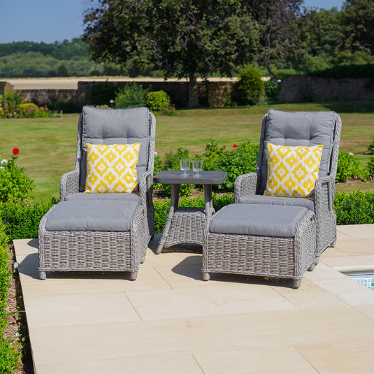 LG Outdoor Salzburg 5 Piece Recliner Set