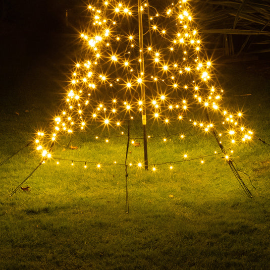 2M Starry Nights Pole Tree