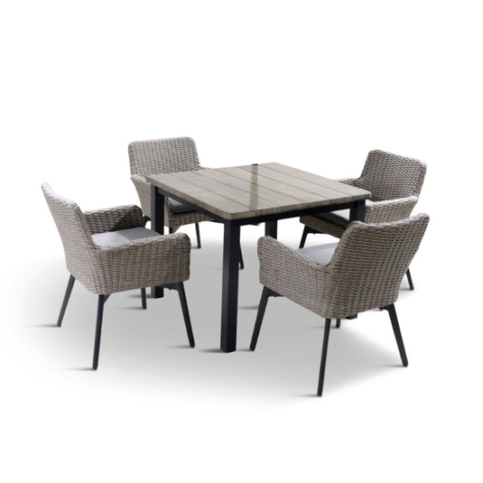 LG Outdoor Oslo 4 Seat Square Dining Set