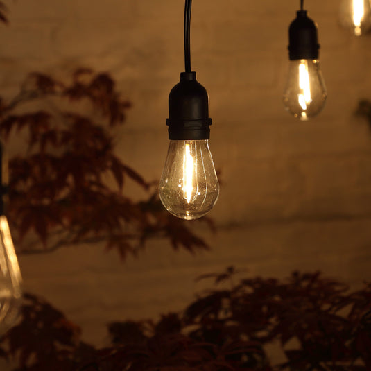 20 Connectable LED Small Edison Festoon with Drop