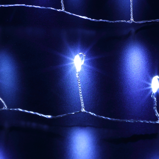 720 White Micro Décor Tree Lights with Silver Wire