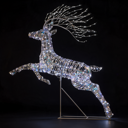Iridescent Richmond Leaping Stag