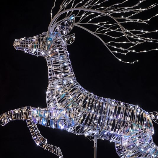 Iridescent Richmond Leaping Stag