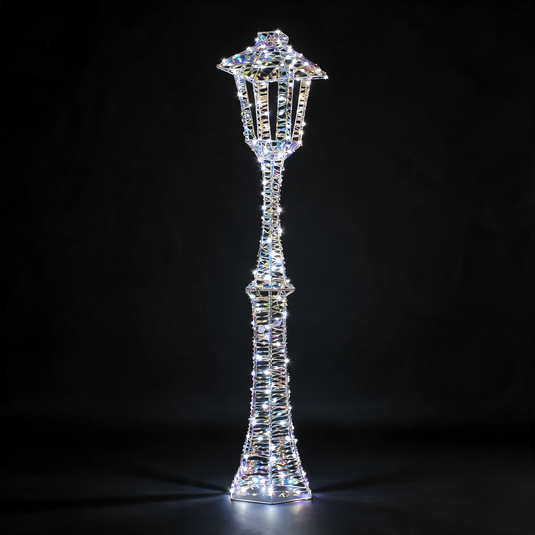 1.5M Iridescent Dickensian Lamp Post