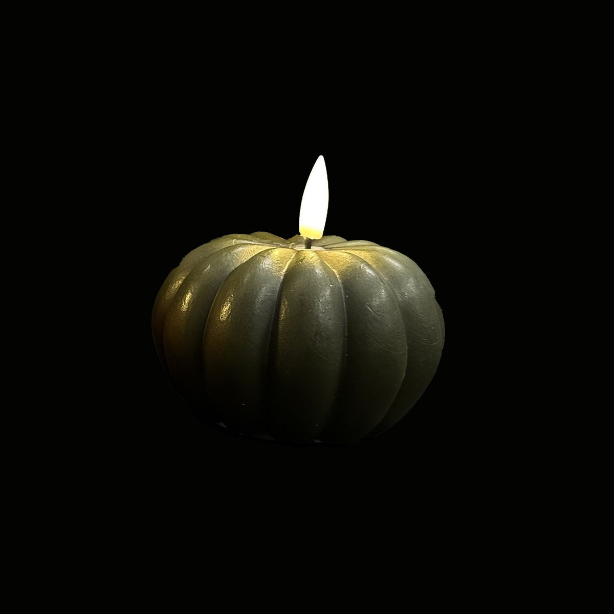 Wax Pumpkin Candle Light (Green)