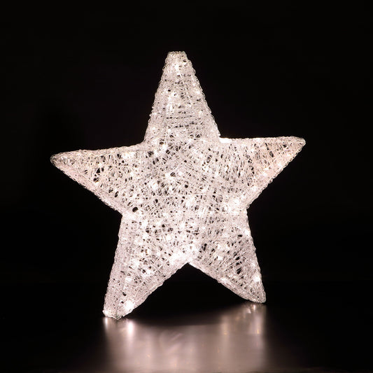 70cm Spun Acrylic Star - 200 Duo LEDs