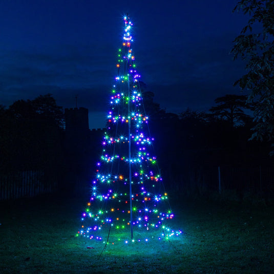 2m Spectrum App Starry Nights Pole Tree - RGB