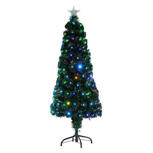 90CM Nebula Green Tree With Multi-Colour LED Strands