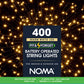 400 Fit & Forget Warm White Multifunction String Lights