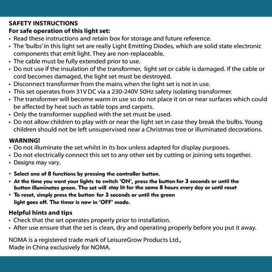 100 Multicolour Faceted Cone Lights