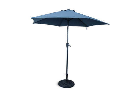 Horizon 2.5m Crank and Tilt Parasol - Cobalt Blue