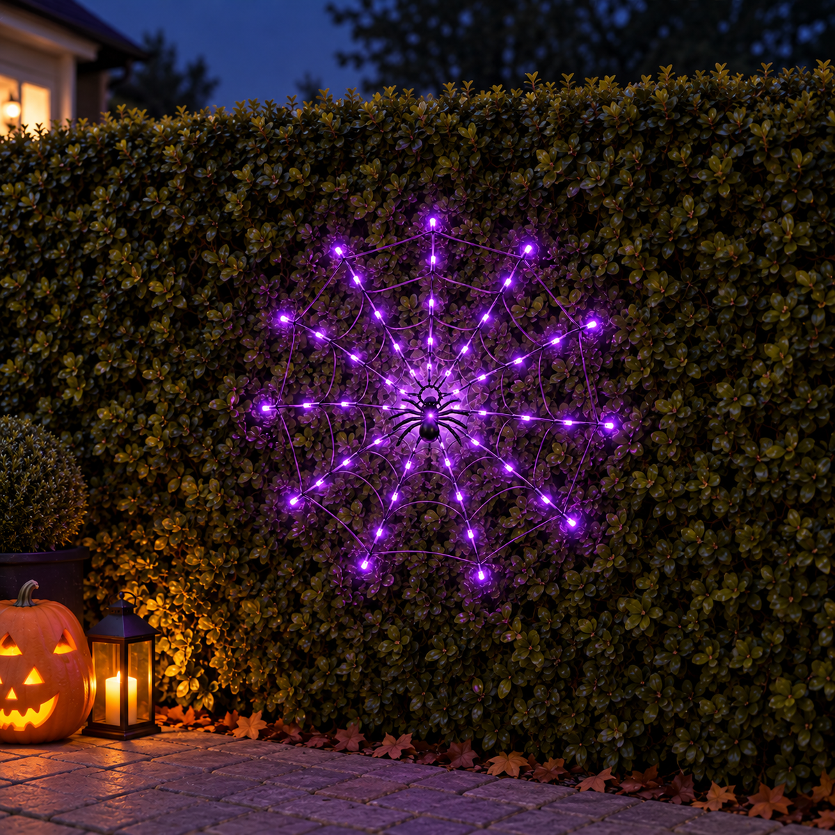 Spider Web Lights (Purple)