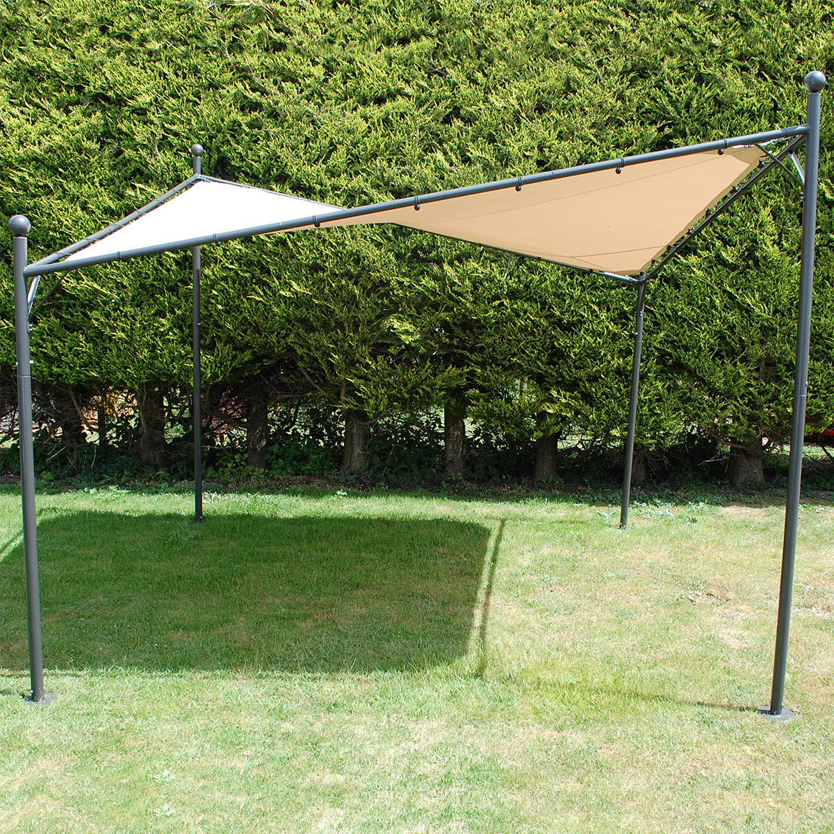 RODIN 3M SAIL SHADE AWNING - BEIGE