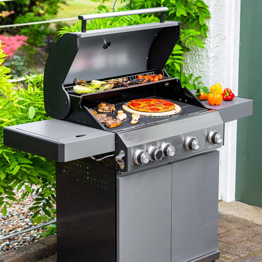 Classic 4 Burner Barbecue (With Side Burner)
