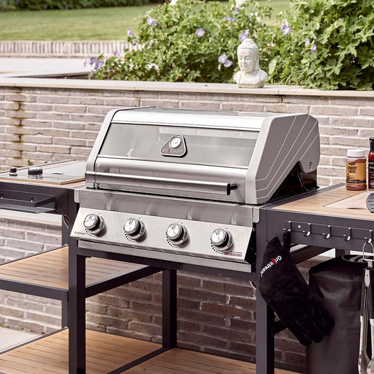 Sanctuary Oak 4 Burner Outdoor Kitchen