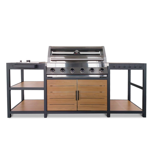 Sanctuary Oak 6 Burner Outdoor Kitchen