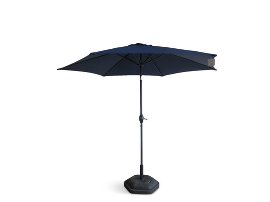 Osaka 2.7m Crank and Tilt Parasol - Navy