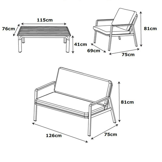 Lombok Lounge Set