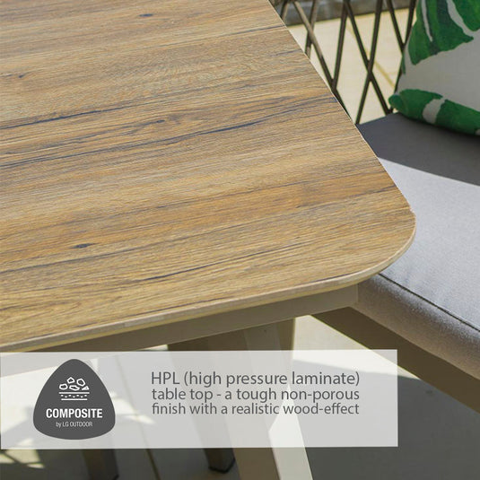 Sarasota Modular Dining Set With Lounge Chair