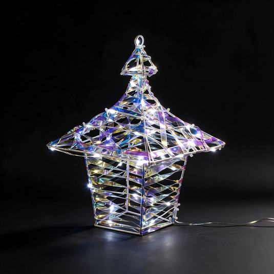 Iridescent Dickensian Lantern