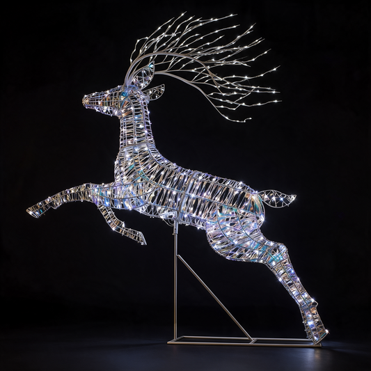 Iridescent Richmond Leaping Stag