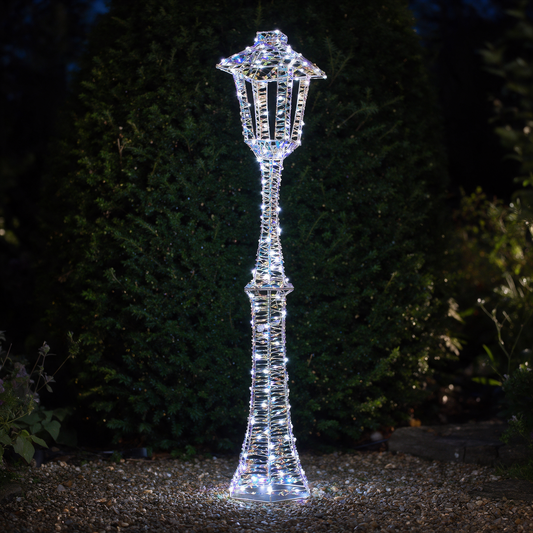 1.5M Iridescent Dickensian Lamp Post